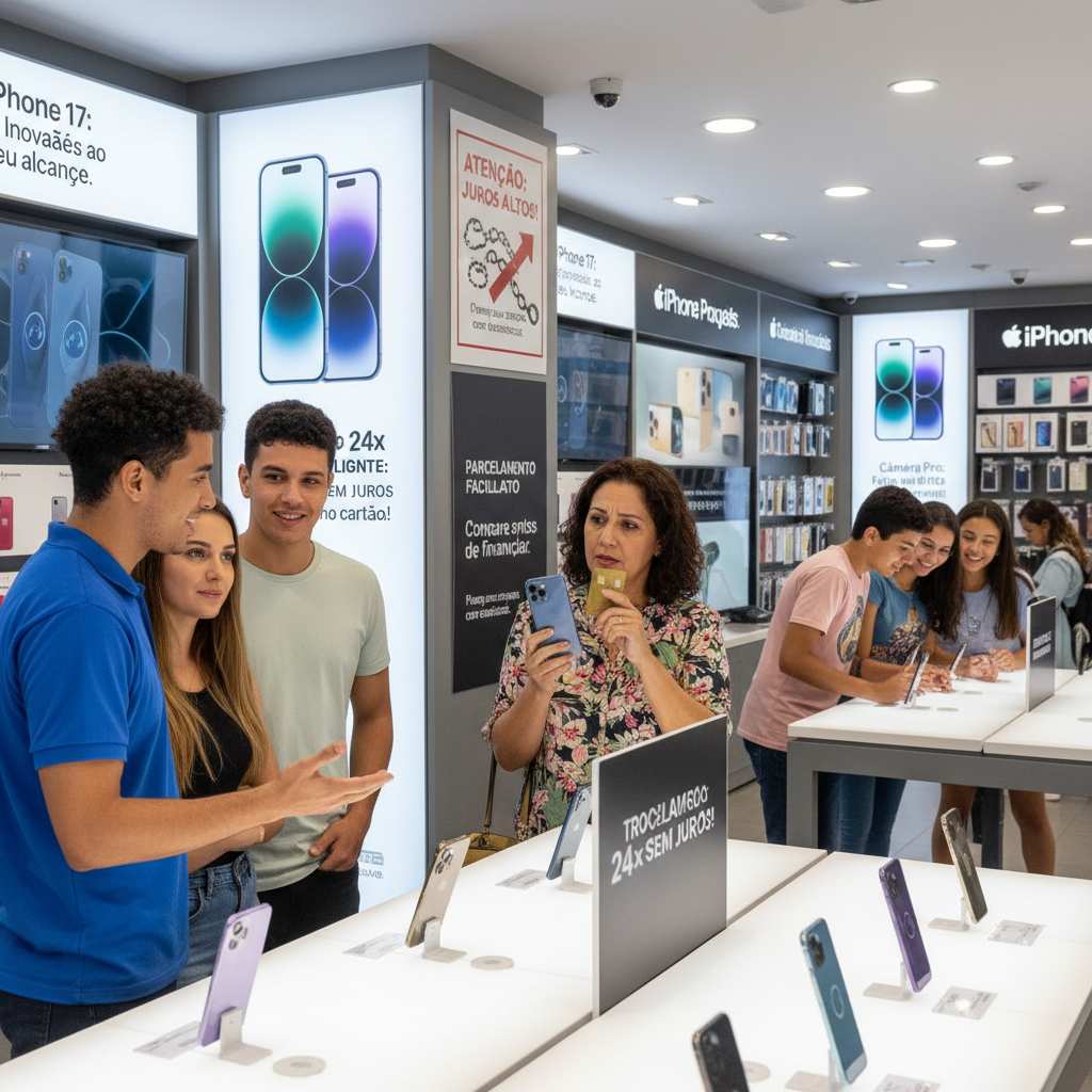 iPhone 17 no Brasil: por que quase ninguém paga tudo de uma vez — entenda como funciona