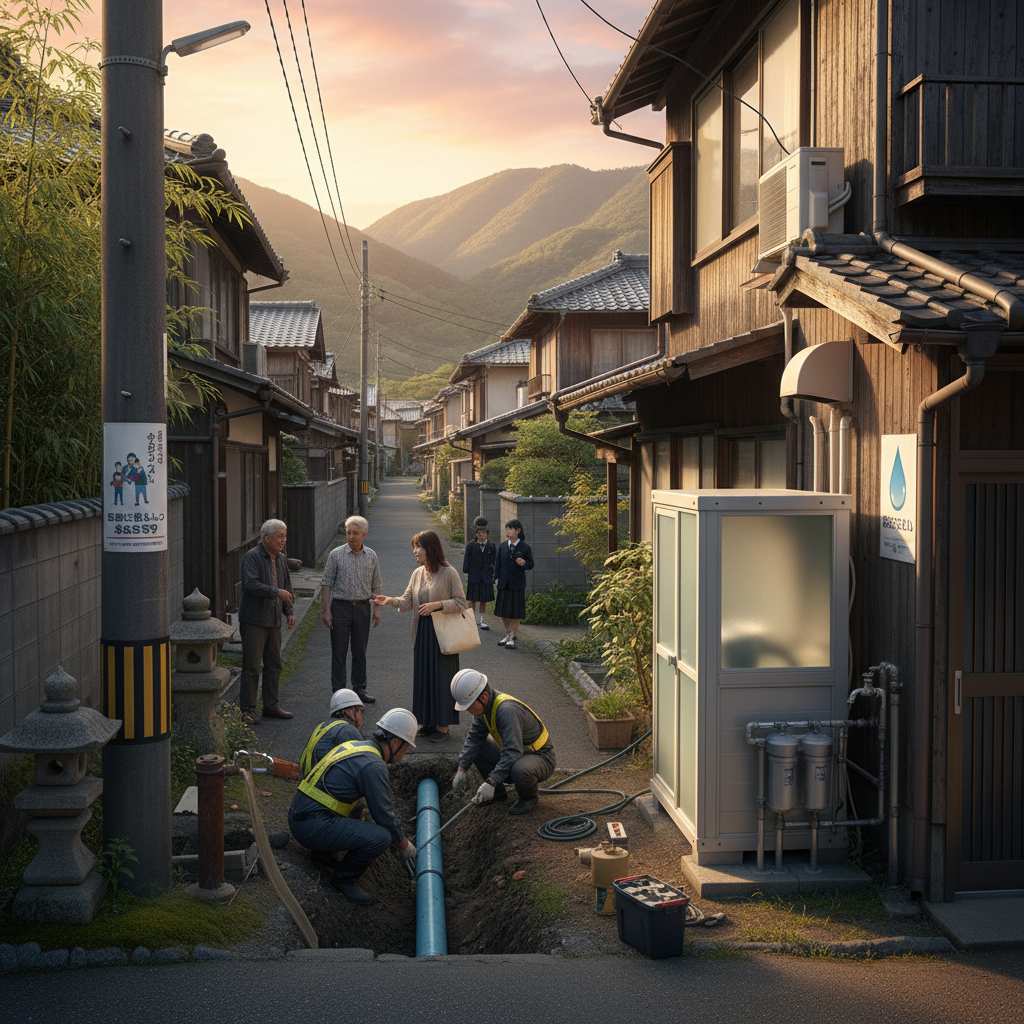 日本の住宅における水回りトラブルとその対策