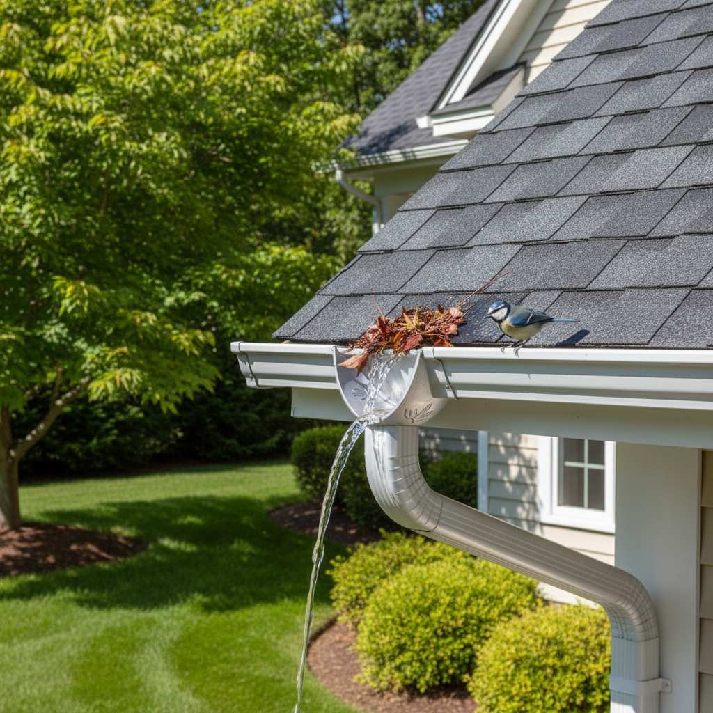 住宅の雨樋構造と詰まりが発生する原因および外壁への影響の基本知識