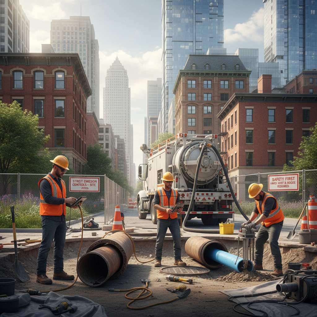 2026年の排水設備改修：最新の管内補修工法とは