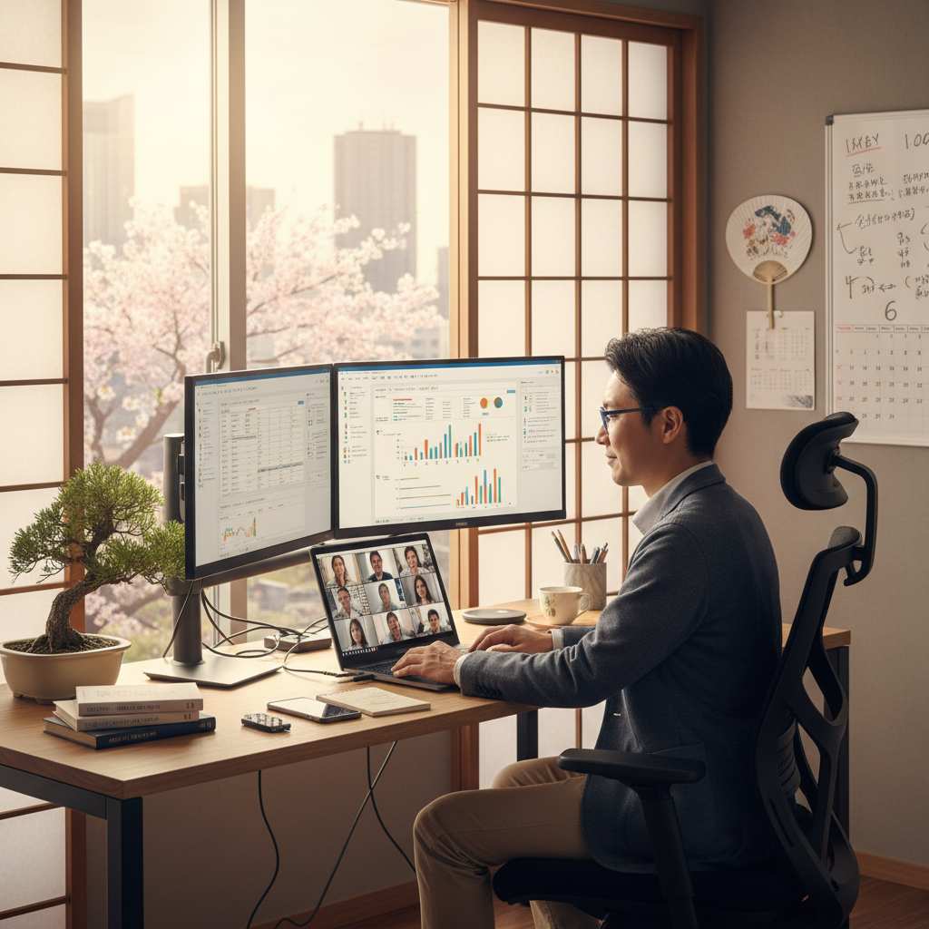 日本でよく選ばれている在宅ワークの種類と働き方の特徴を整理