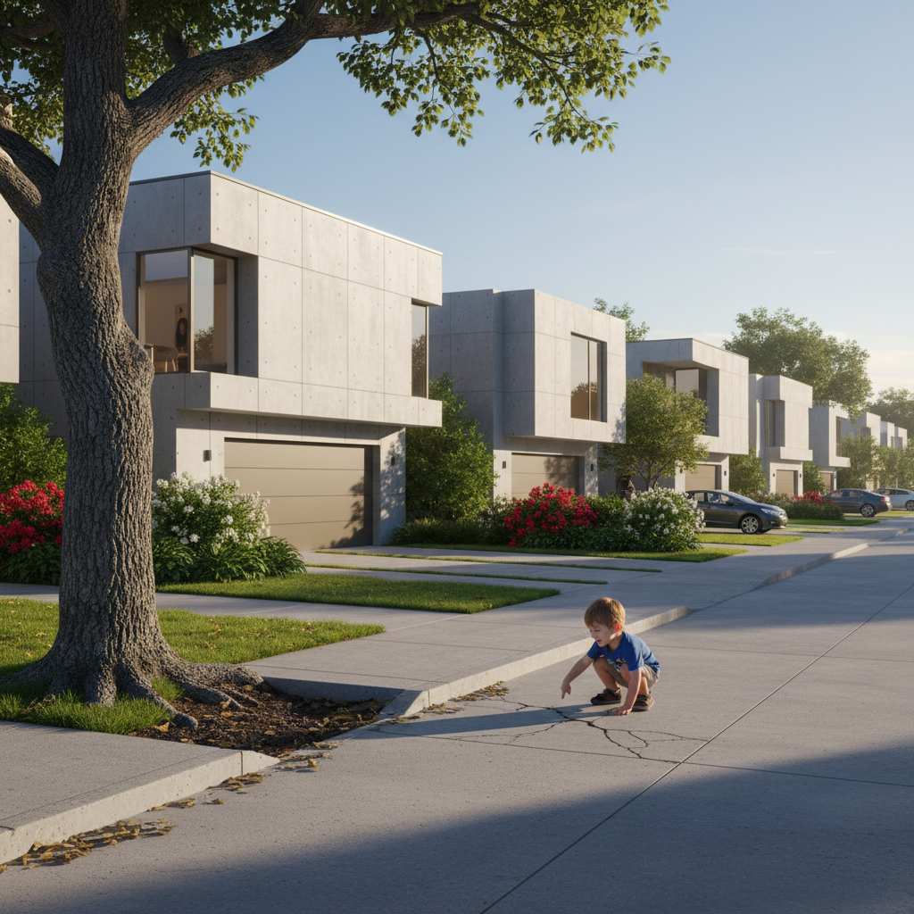 住宅周辺のコンクリート構造に起こるひび割れや劣化現象の基本的な仕組み