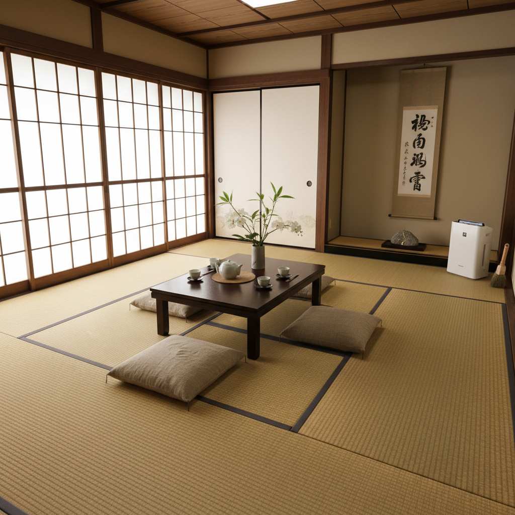 和室で使われる畳の構造と経年劣化による変化および交換が検討される主な要因