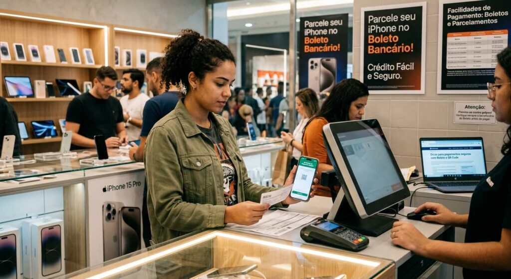 iPhone parcelado no boleto: O que verificar antes de fechar a compra e evitar problemas
